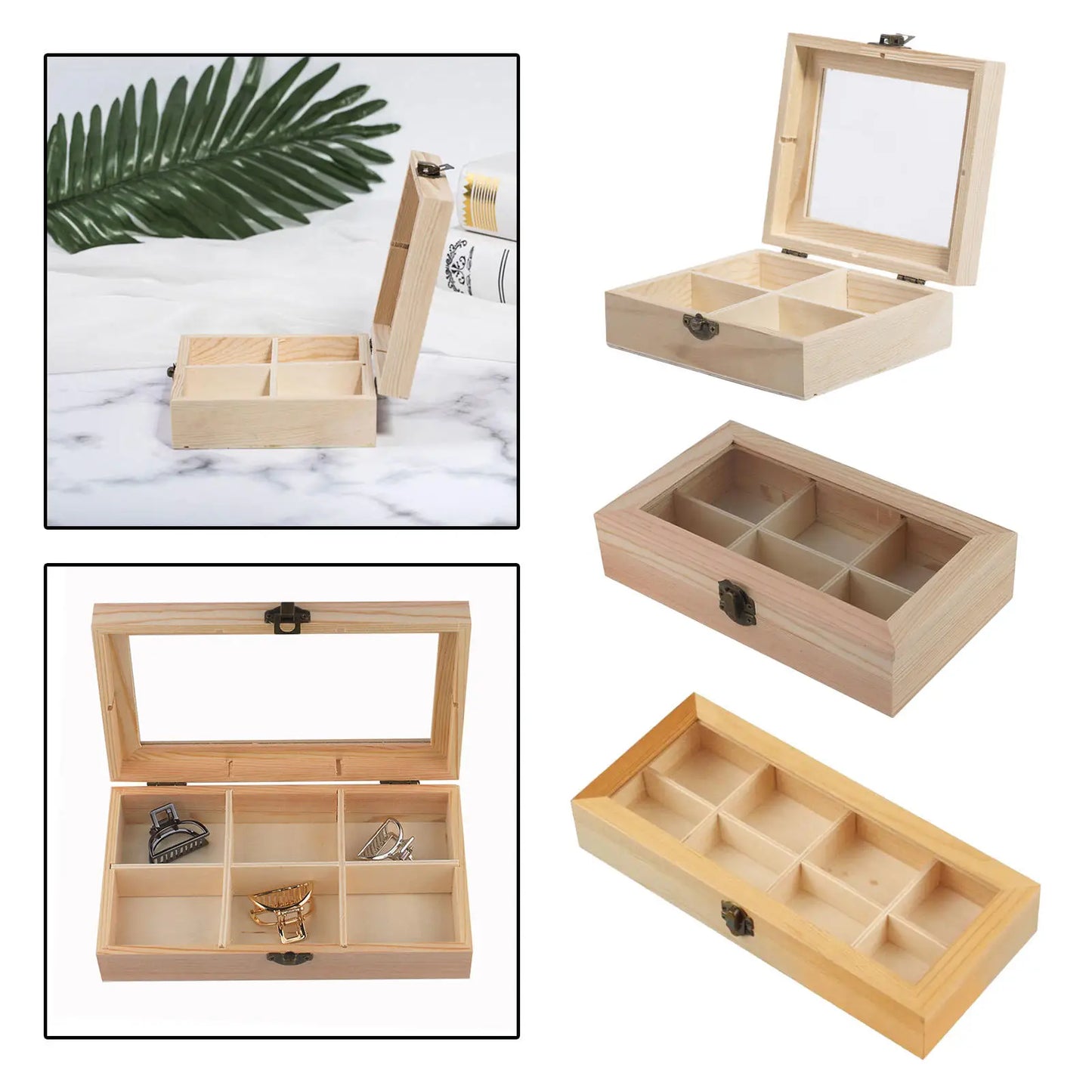 🍵 Wooden Tea Organizer