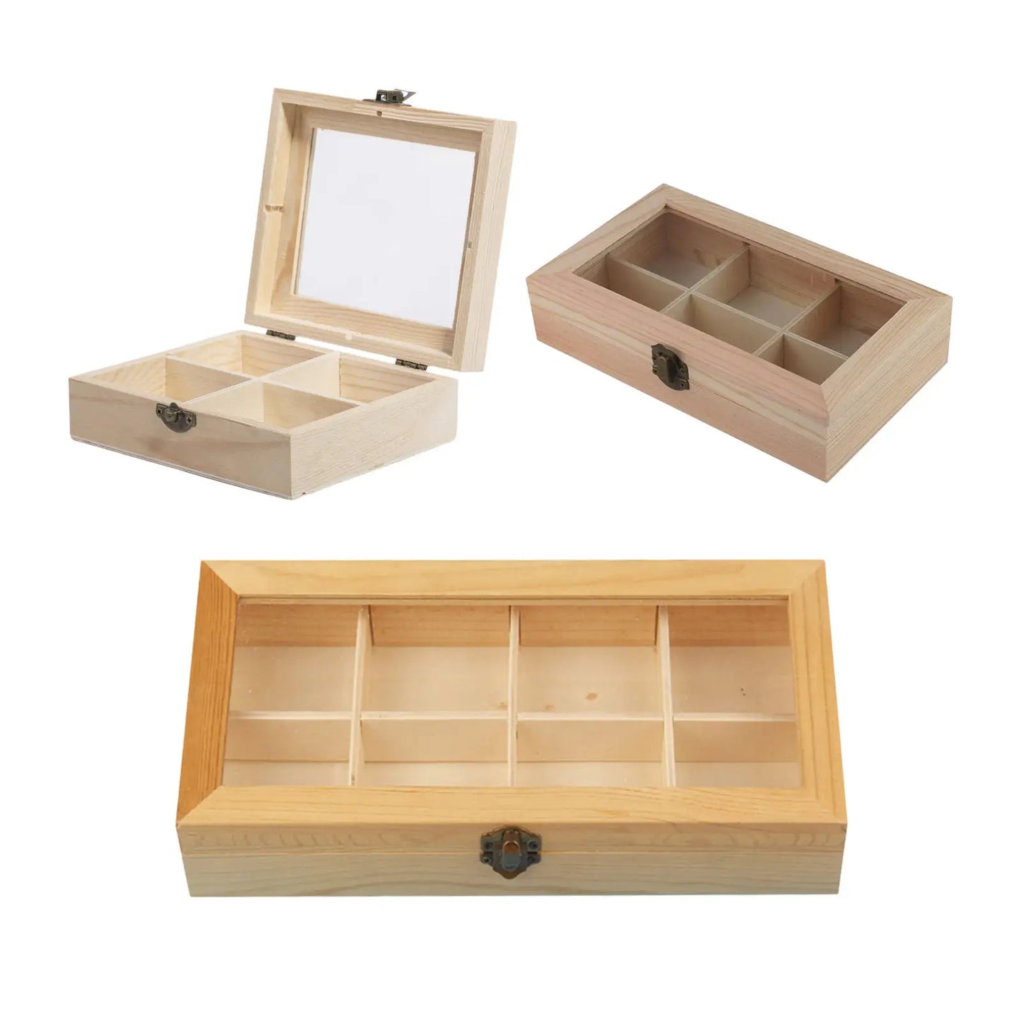 🍵 Wooden Tea Organizer