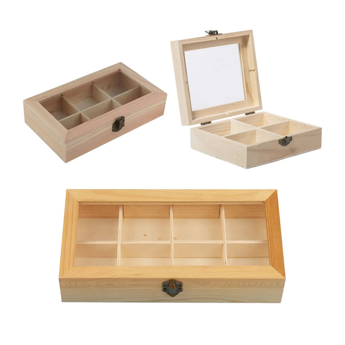 🍵 Wooden Tea Organizer